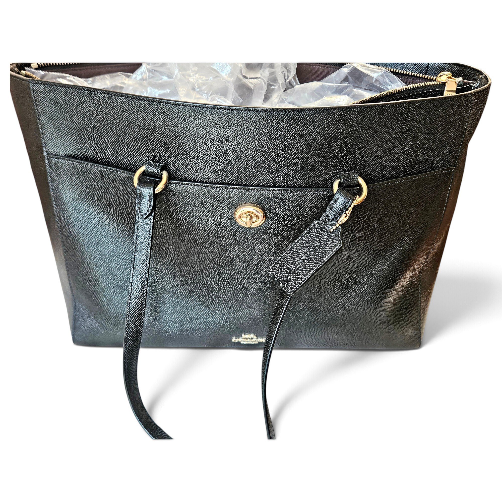 Leather handbag