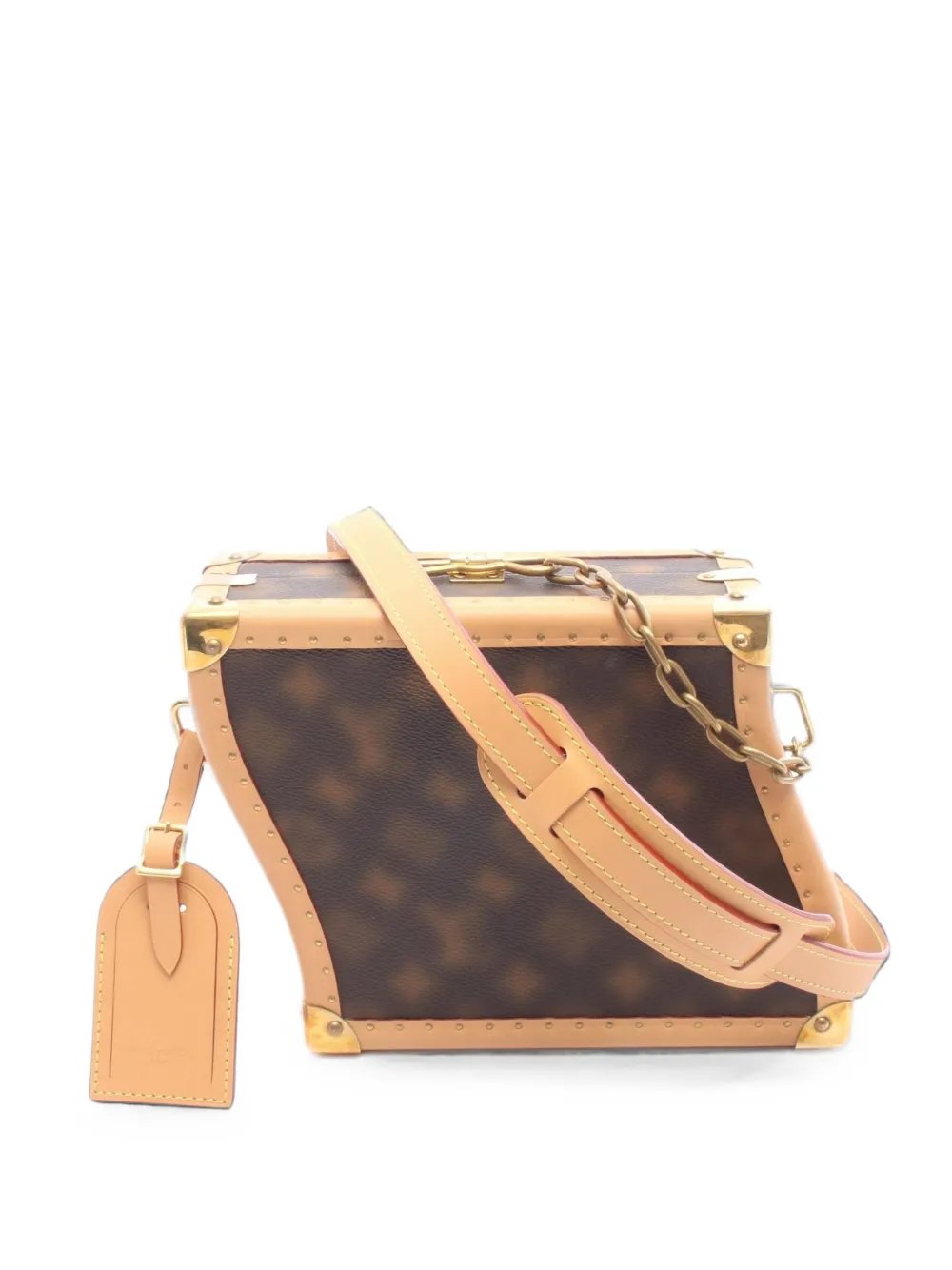 2021 Clutch Box Wavy Mosaic Monogram shoulder bag