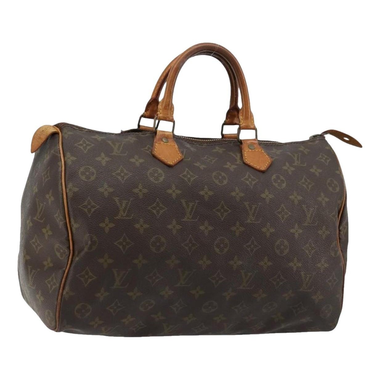 Speedy leather handbag
