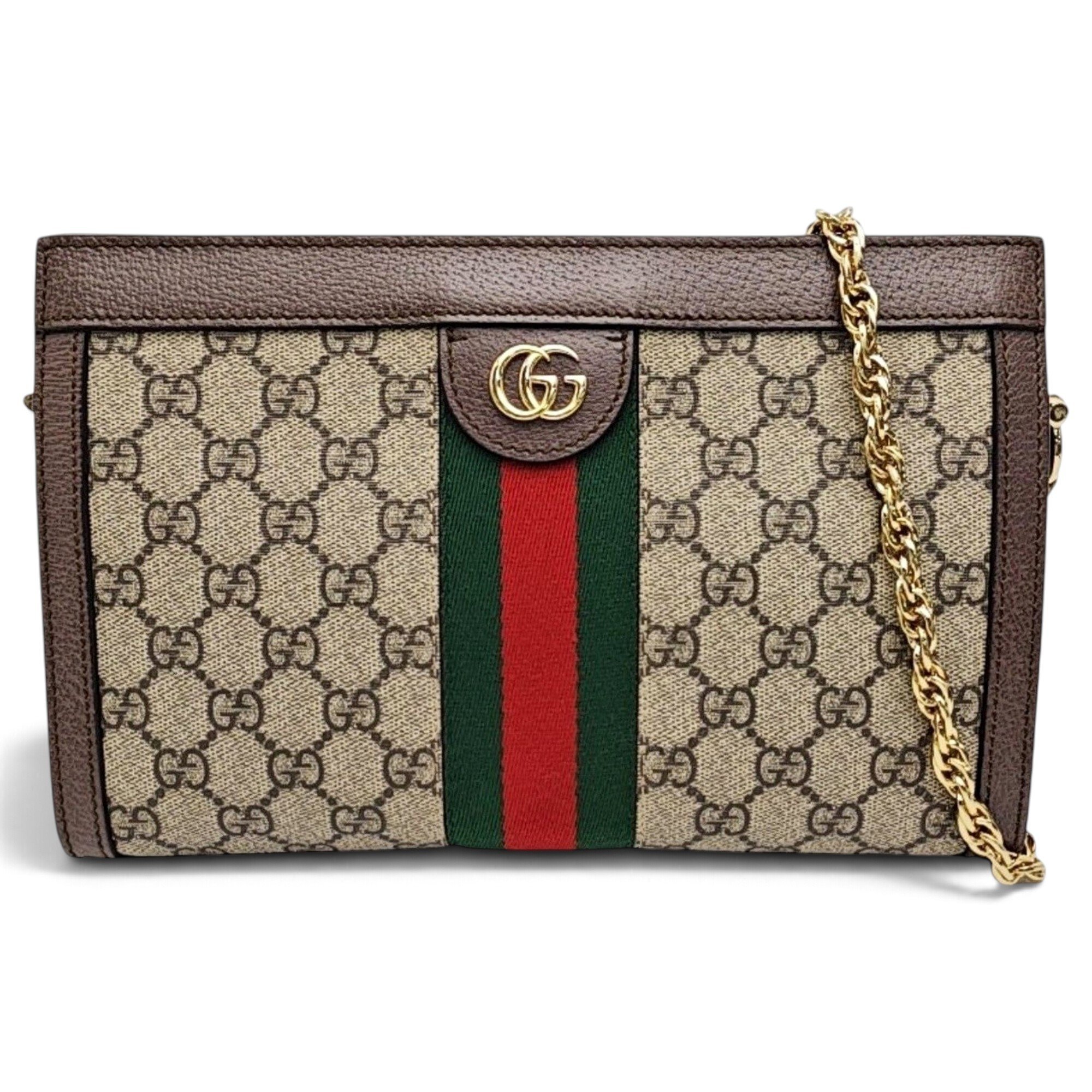 Ophidia leather handbag