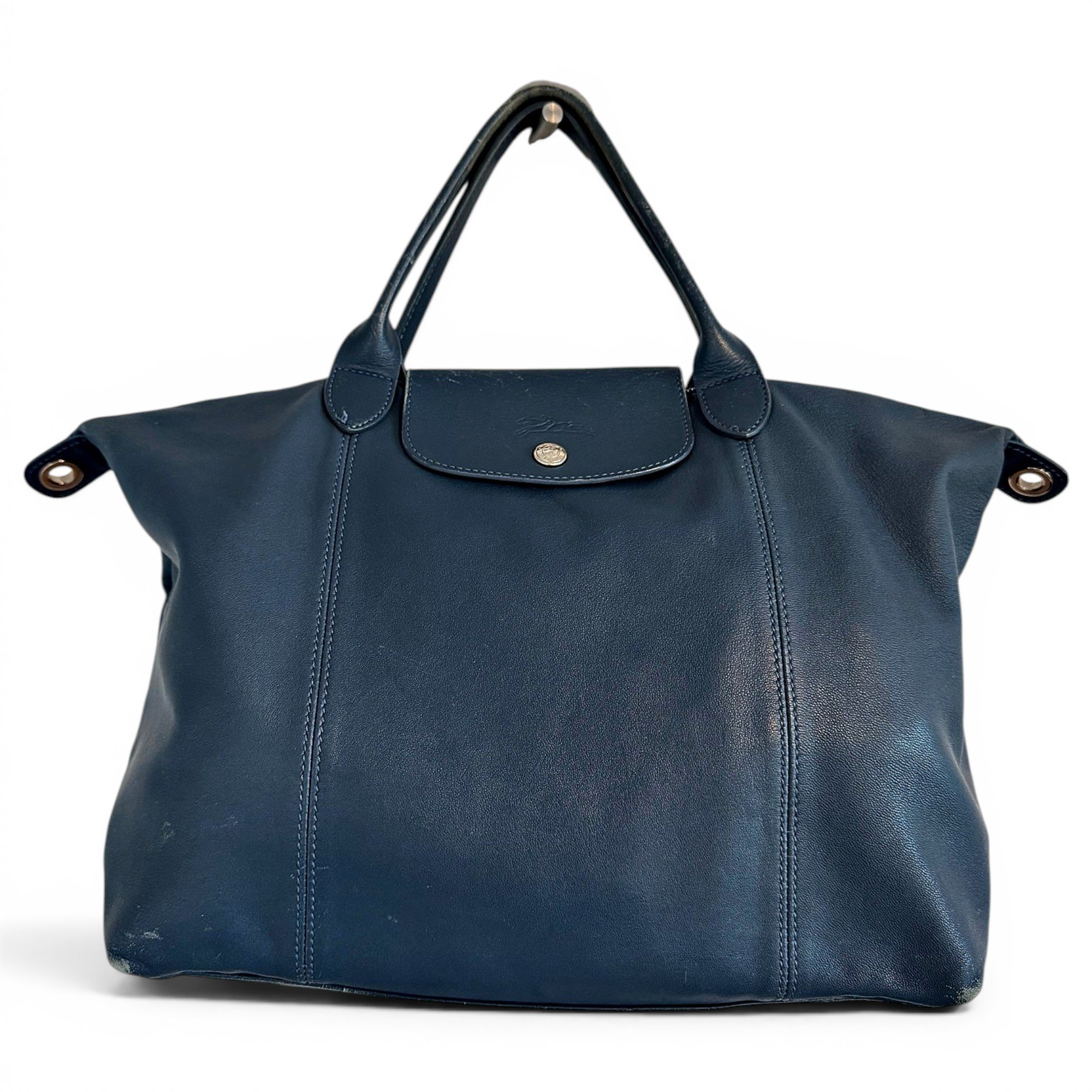 Pliage leather tote