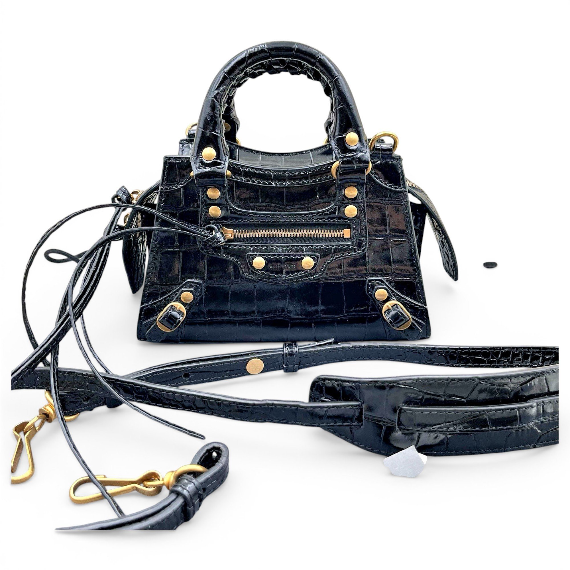 Neo Classic leather handbag