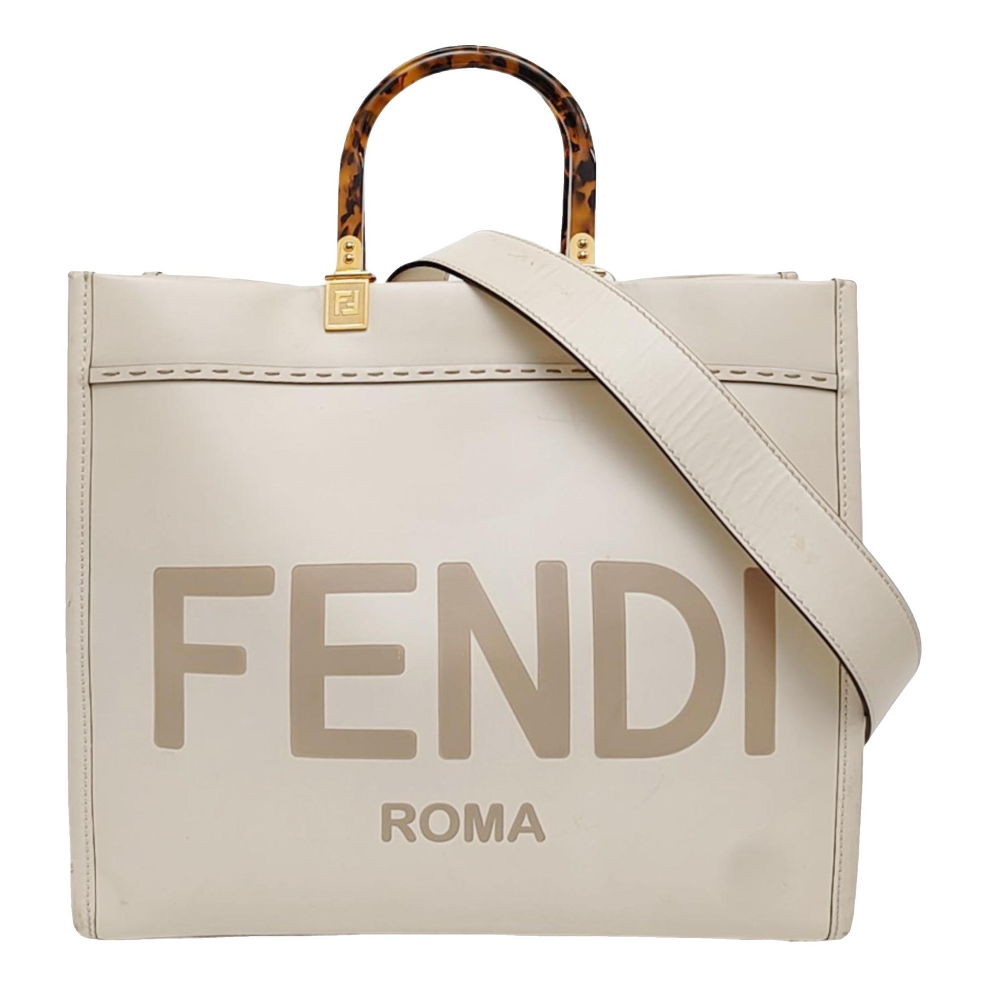 Sunshine leather tote
