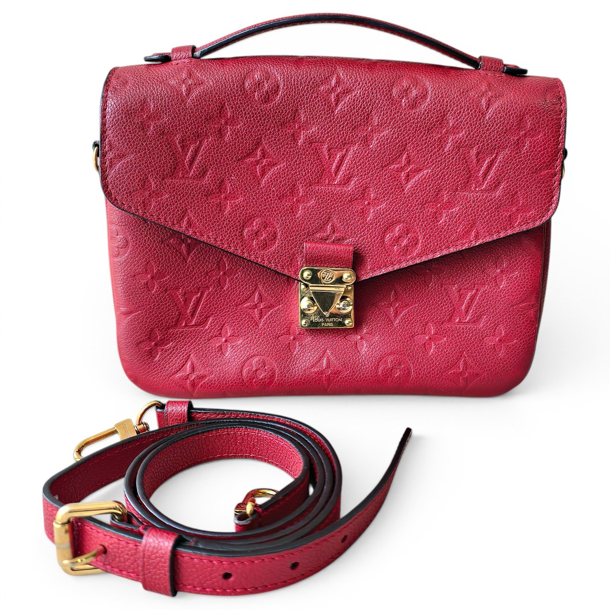 Metis leather handbag