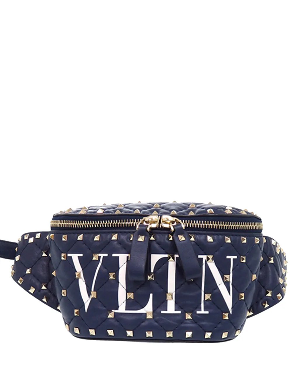 2018-2026 Quilted Lambskin VLTN Rockstud Spike belt bag