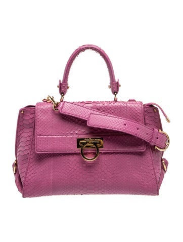 Python Top Handle Bag