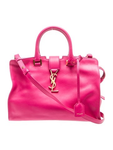 Leather Y Cabas Small