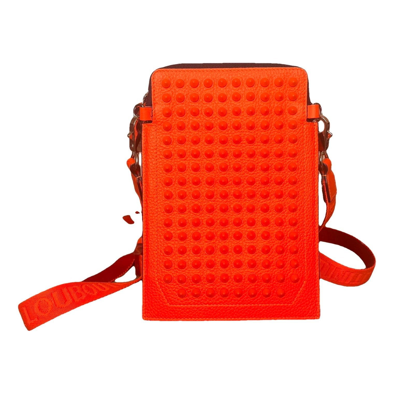 Leather crossbody bag