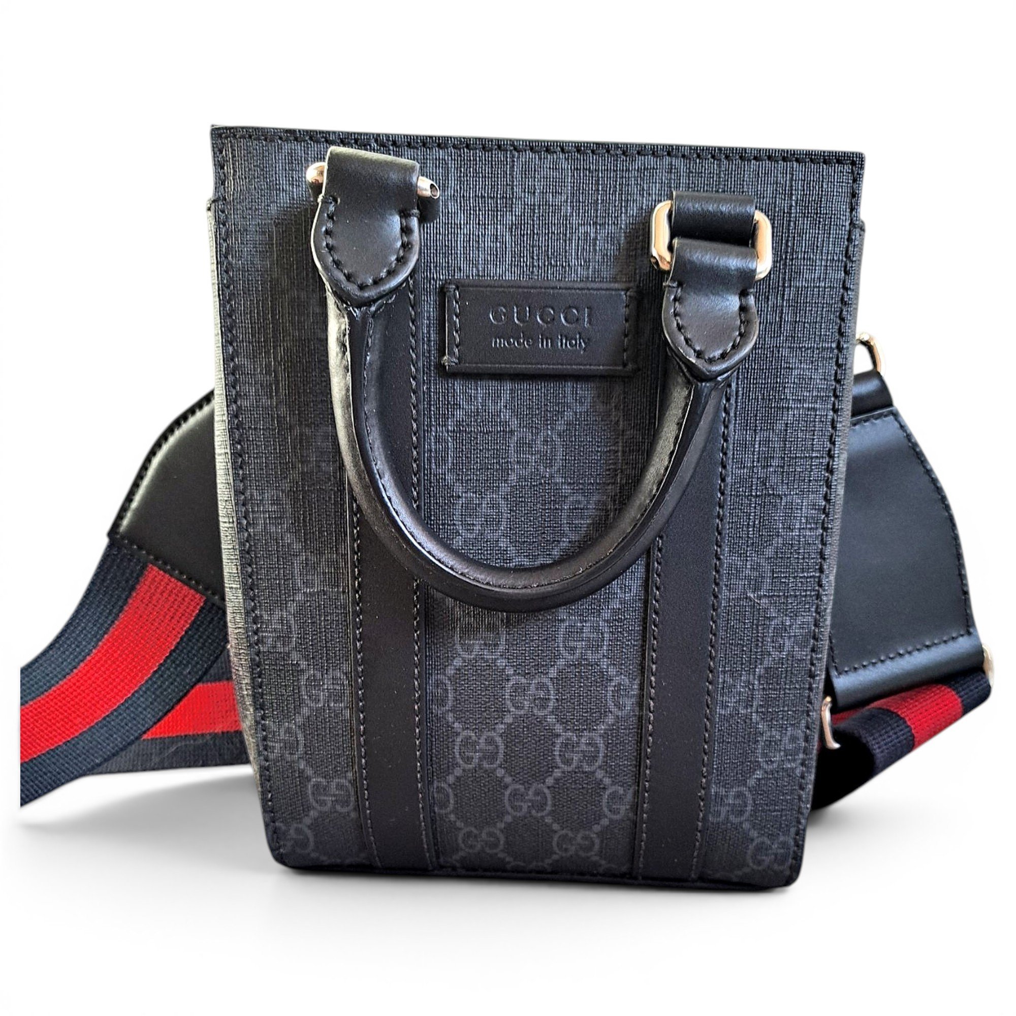 Ophidia leather tote