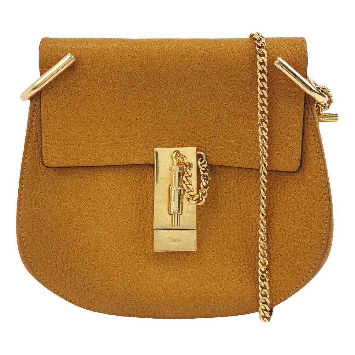 Drew leather crossbody bag