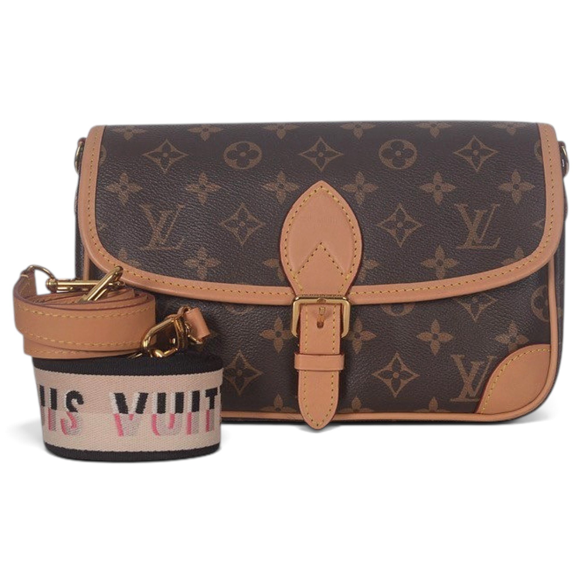 Louis Vuitton Diane leather crossbody bag