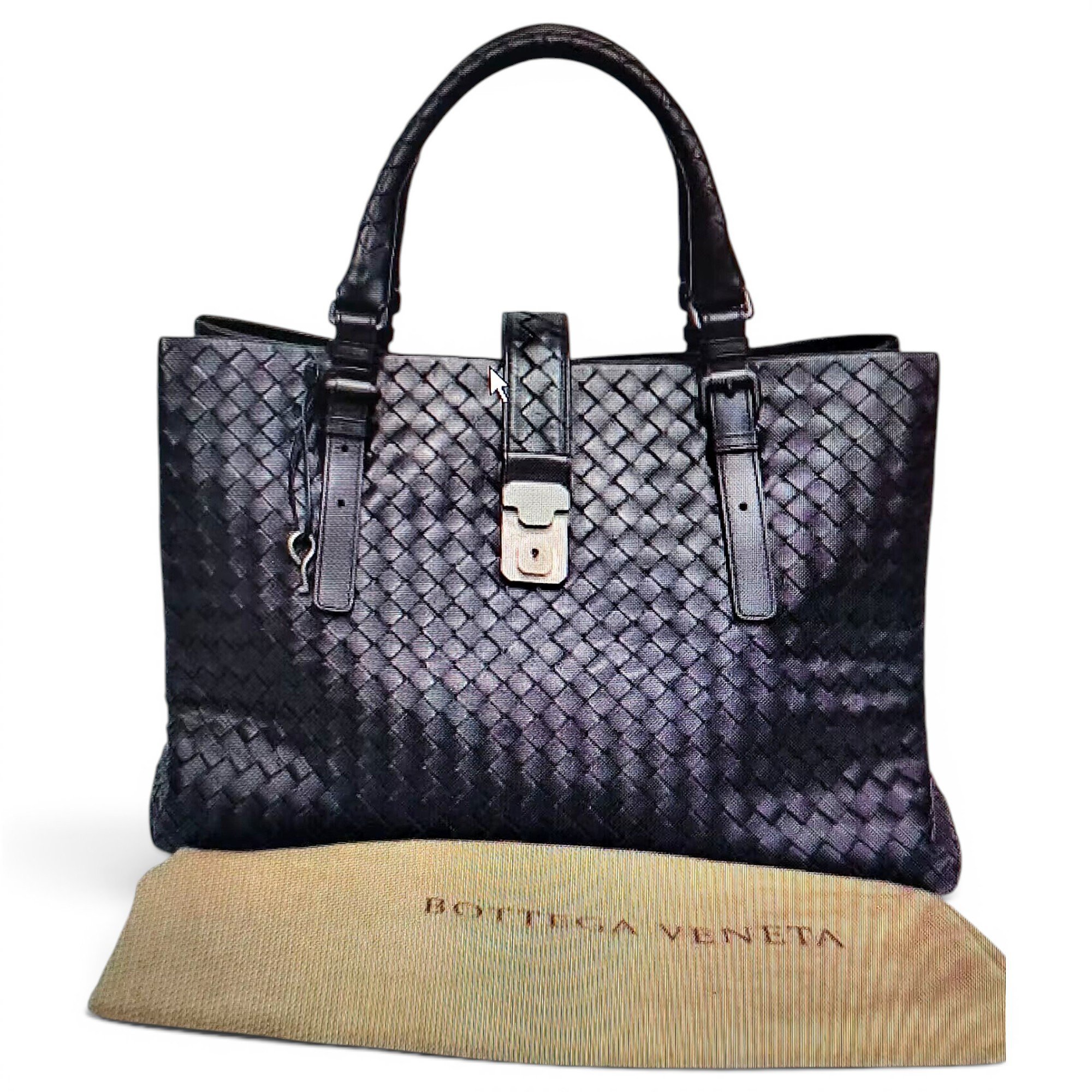Bottega Veneta Roma leather handbag