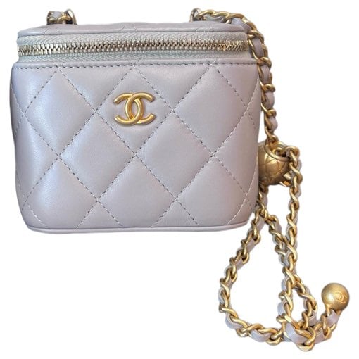 Vanity leather mini bag