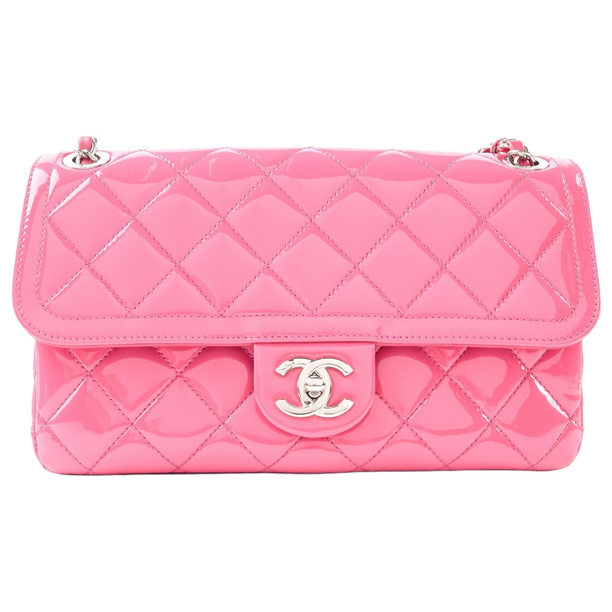 Timeless/Classique patent leather handbag