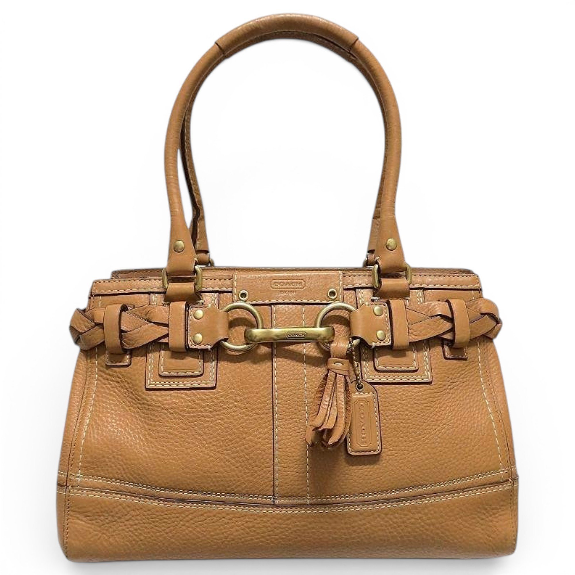Leather handbag