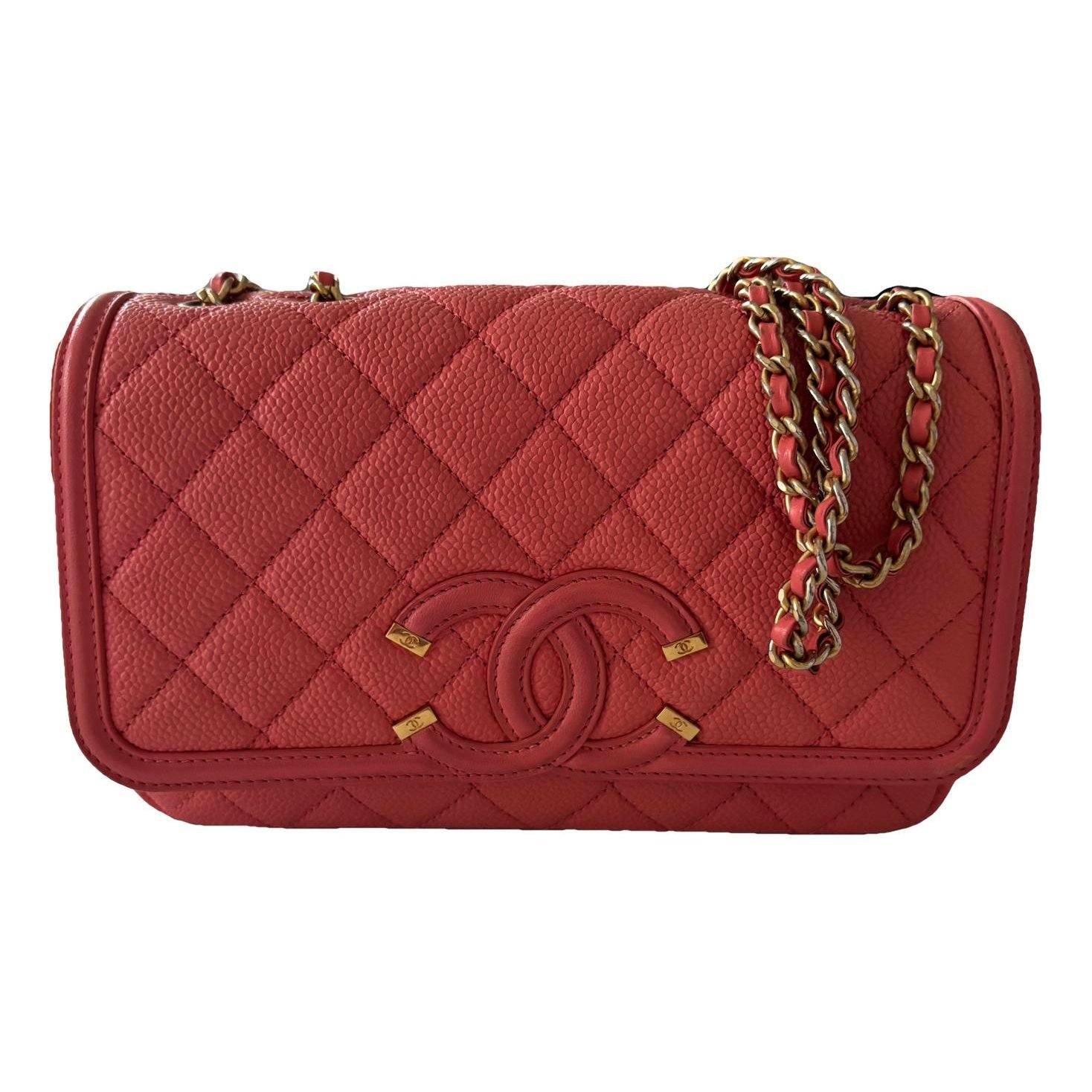 CC Filigree leather crossbody bag