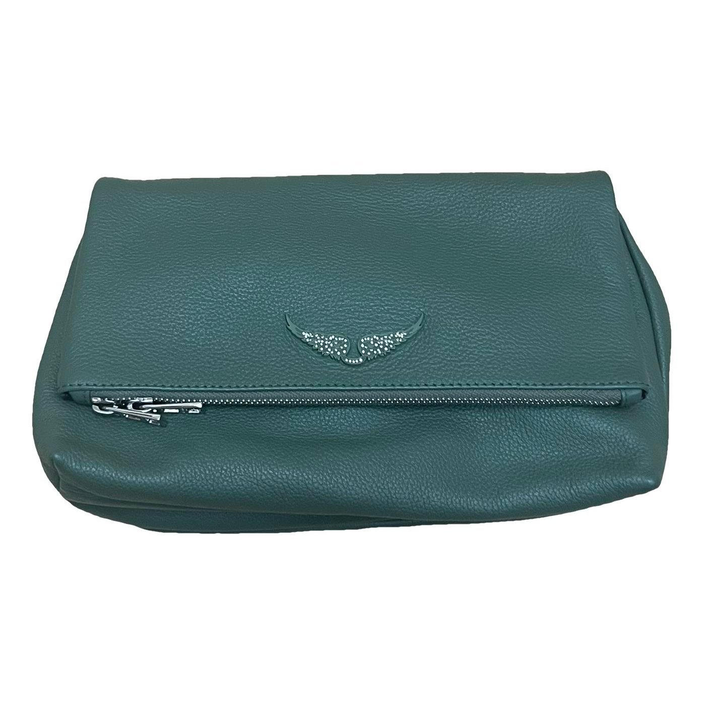 Rock leather crossbody bag
