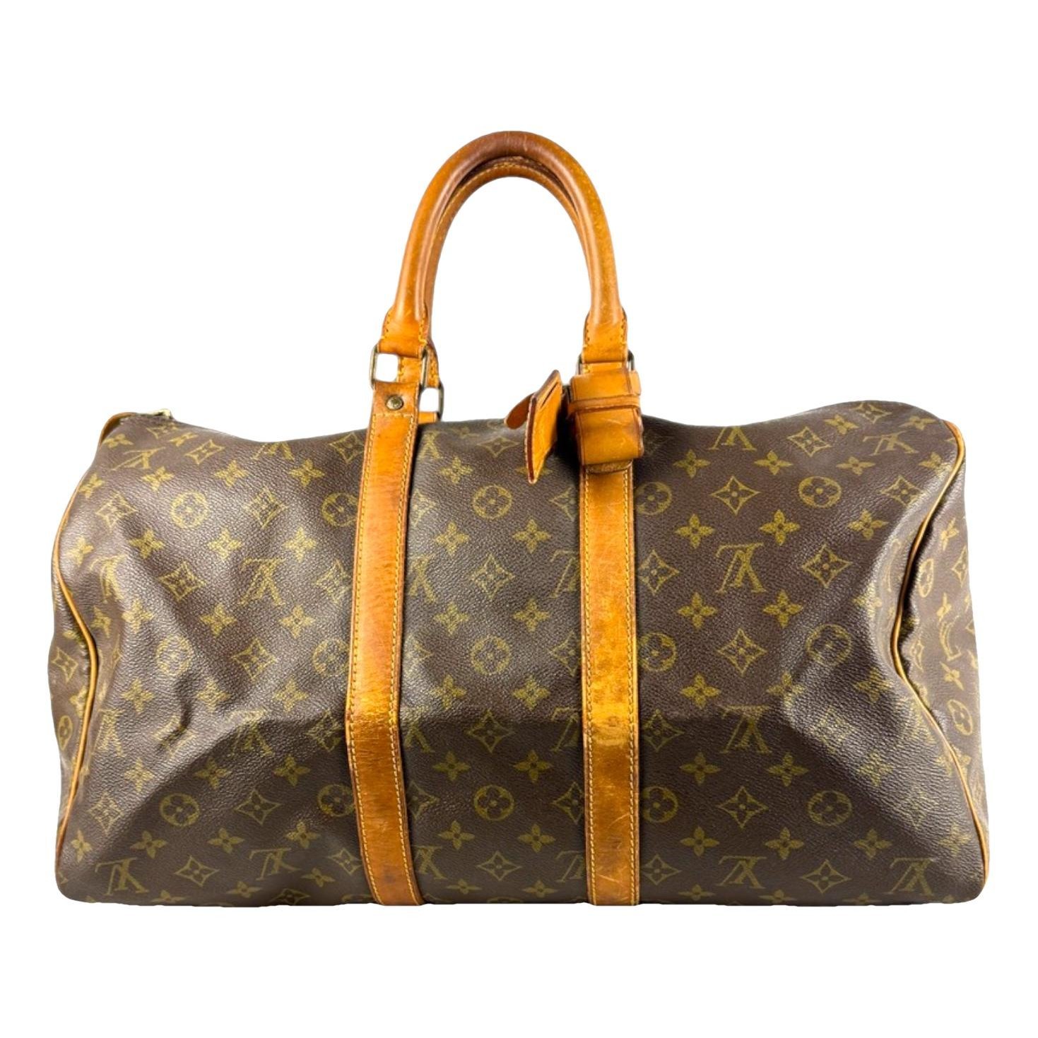 Keepall leather 24h bag