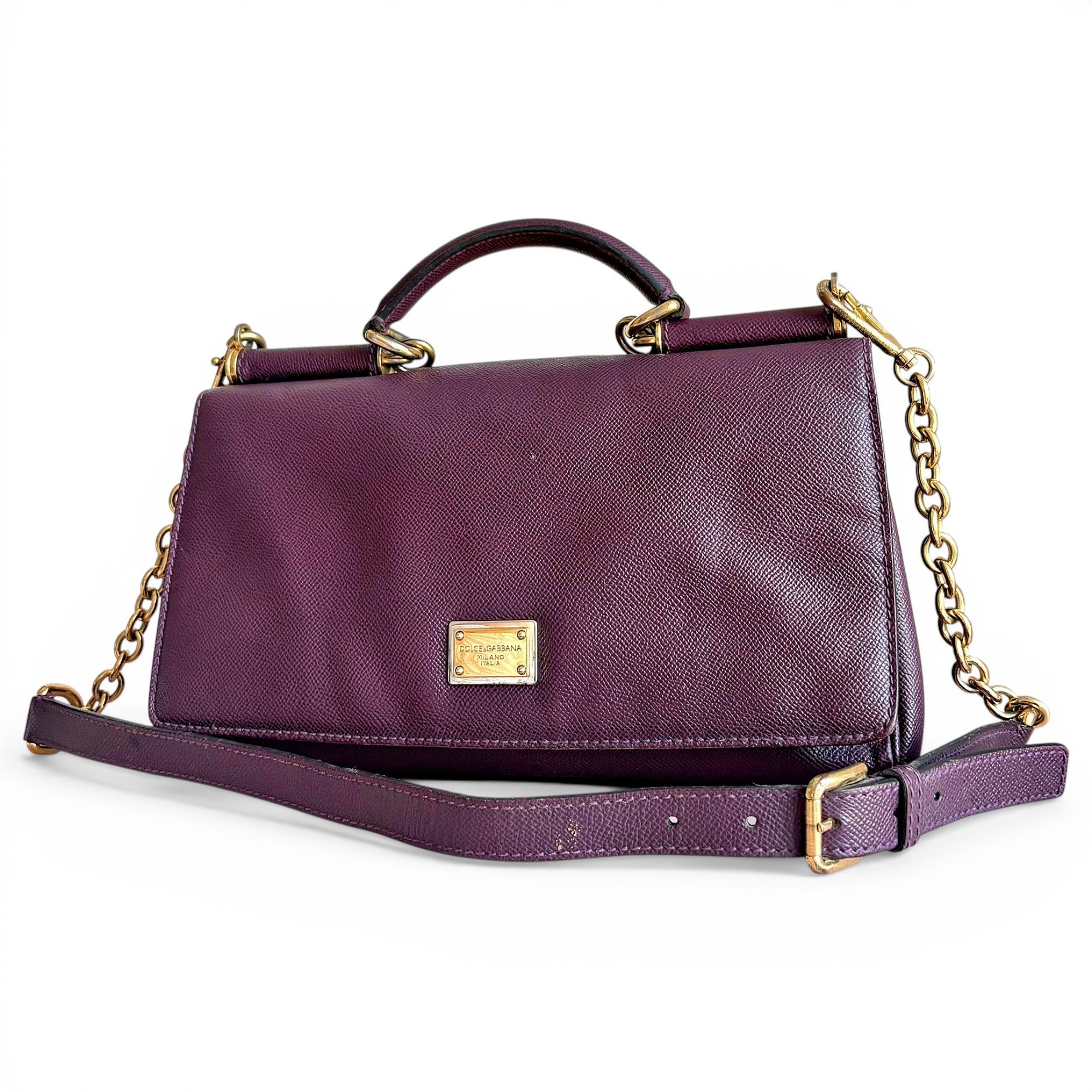 Devotion leather handbag