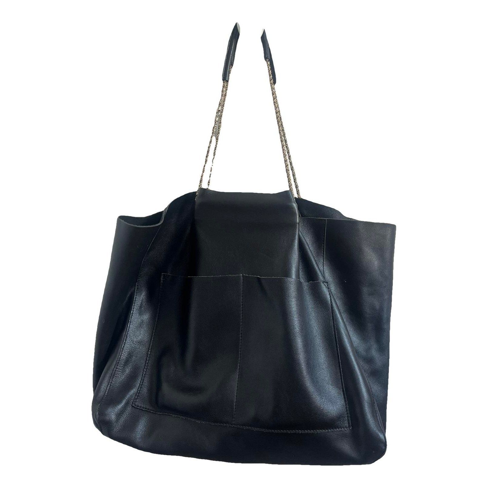 Gaby leather tote