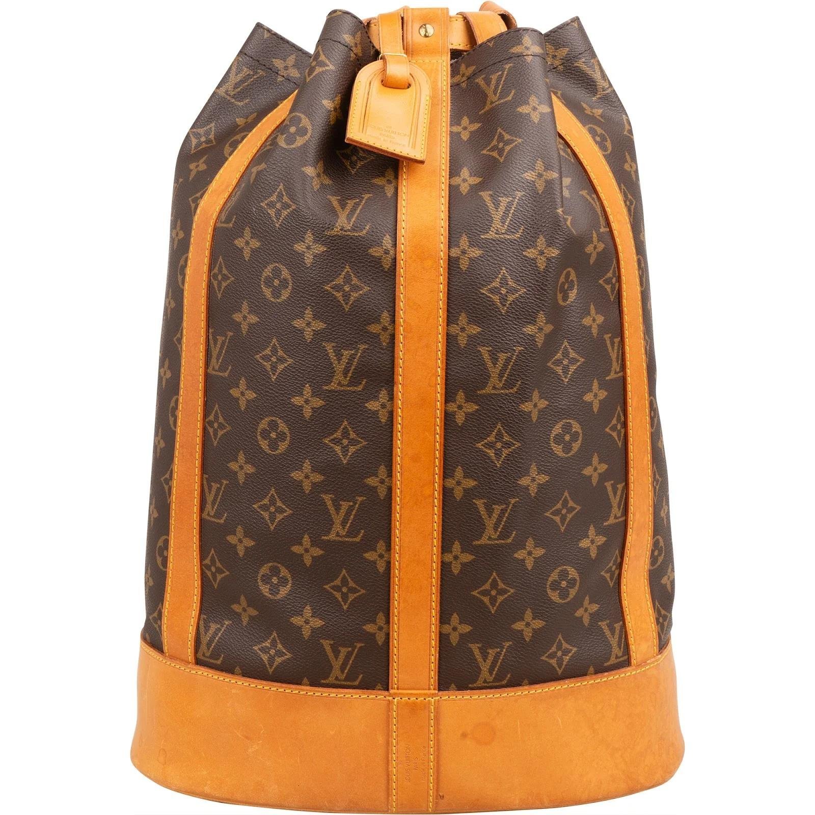 Randonnée leather backpack