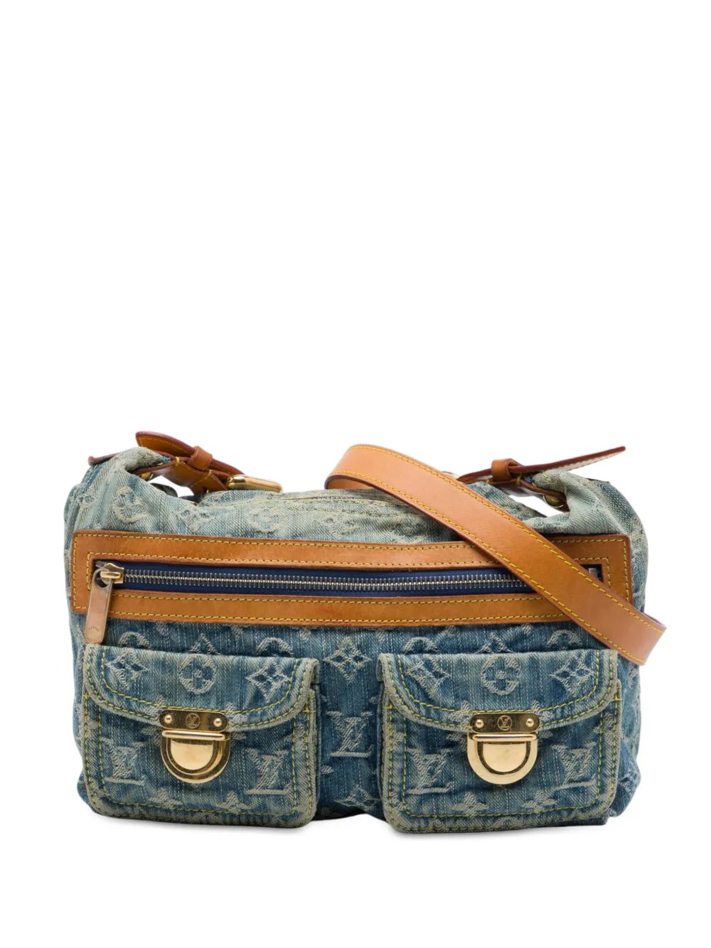 2006 Monogram Denim Baggy PM shoulder bag