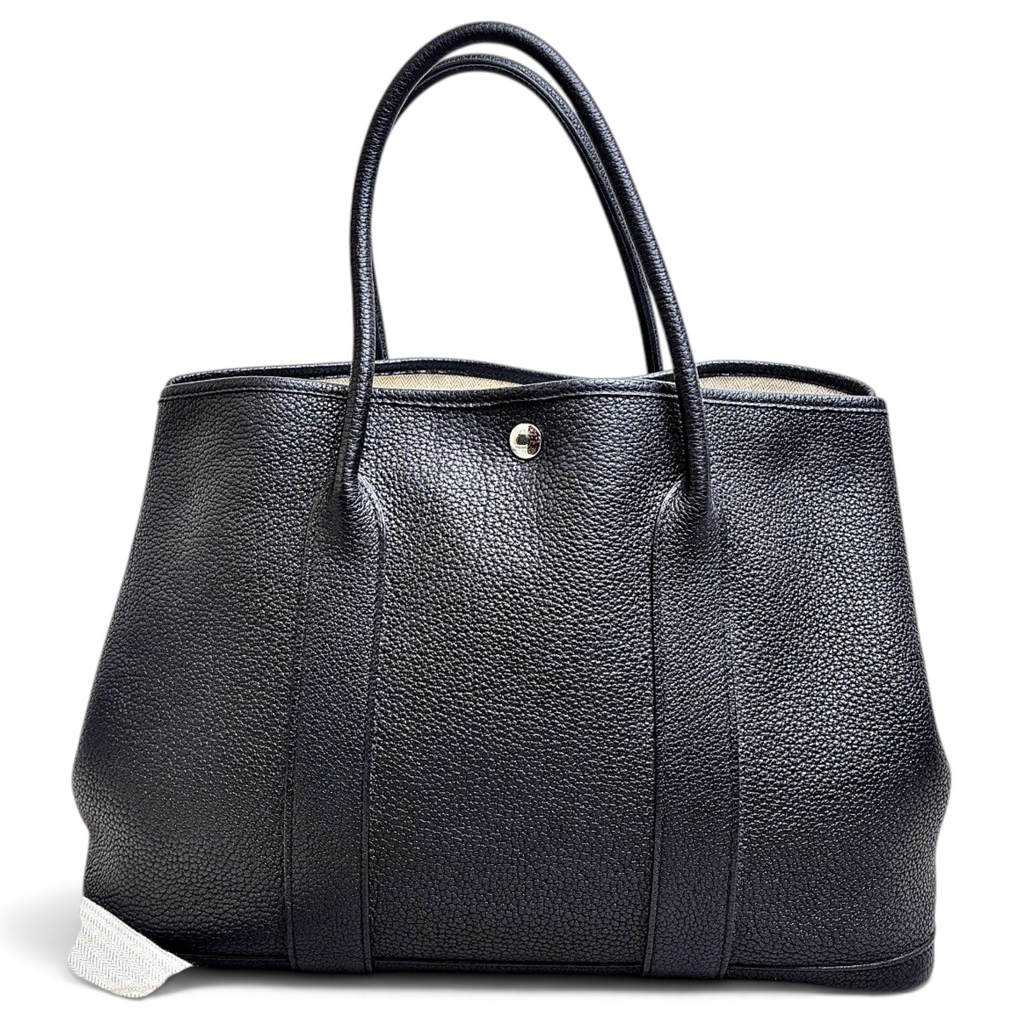 Garden Party leather handbag