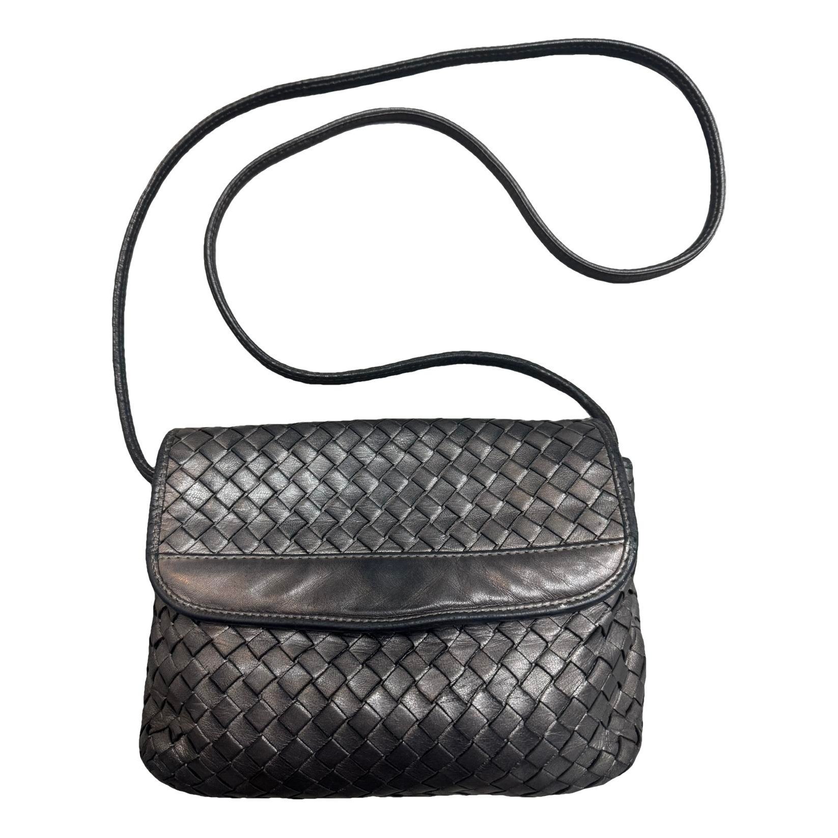 Leather crossbody bag