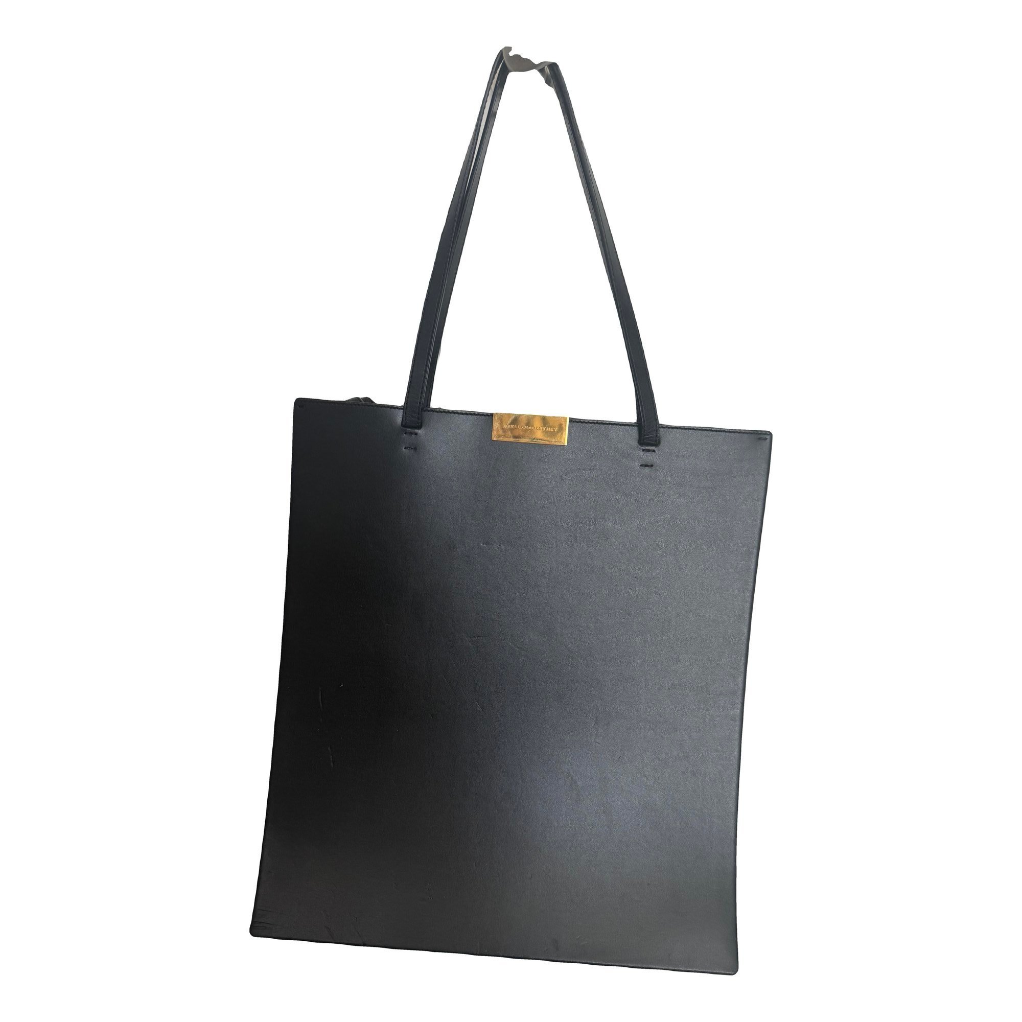 Vegan leather tote