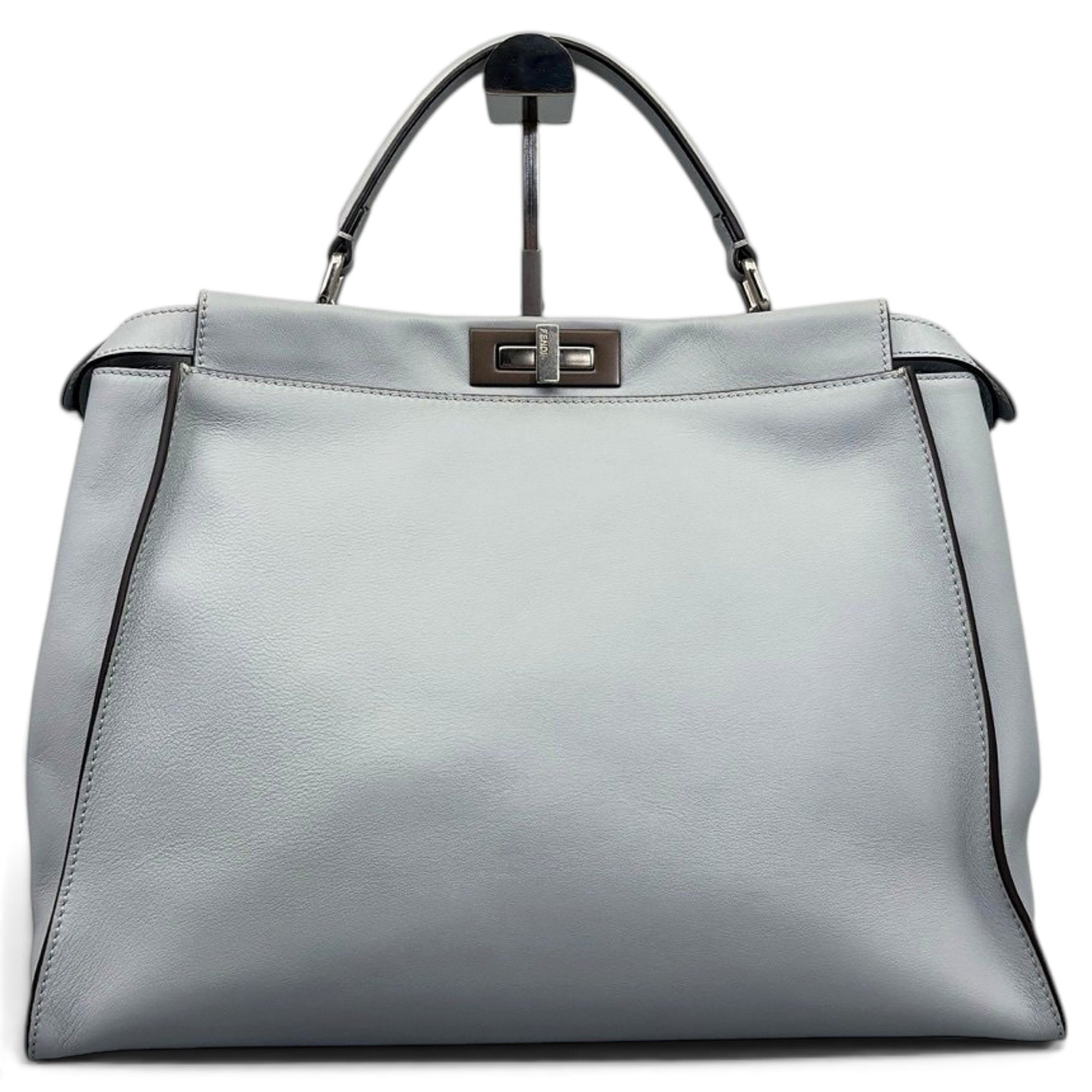 Peekaboo leather handbag