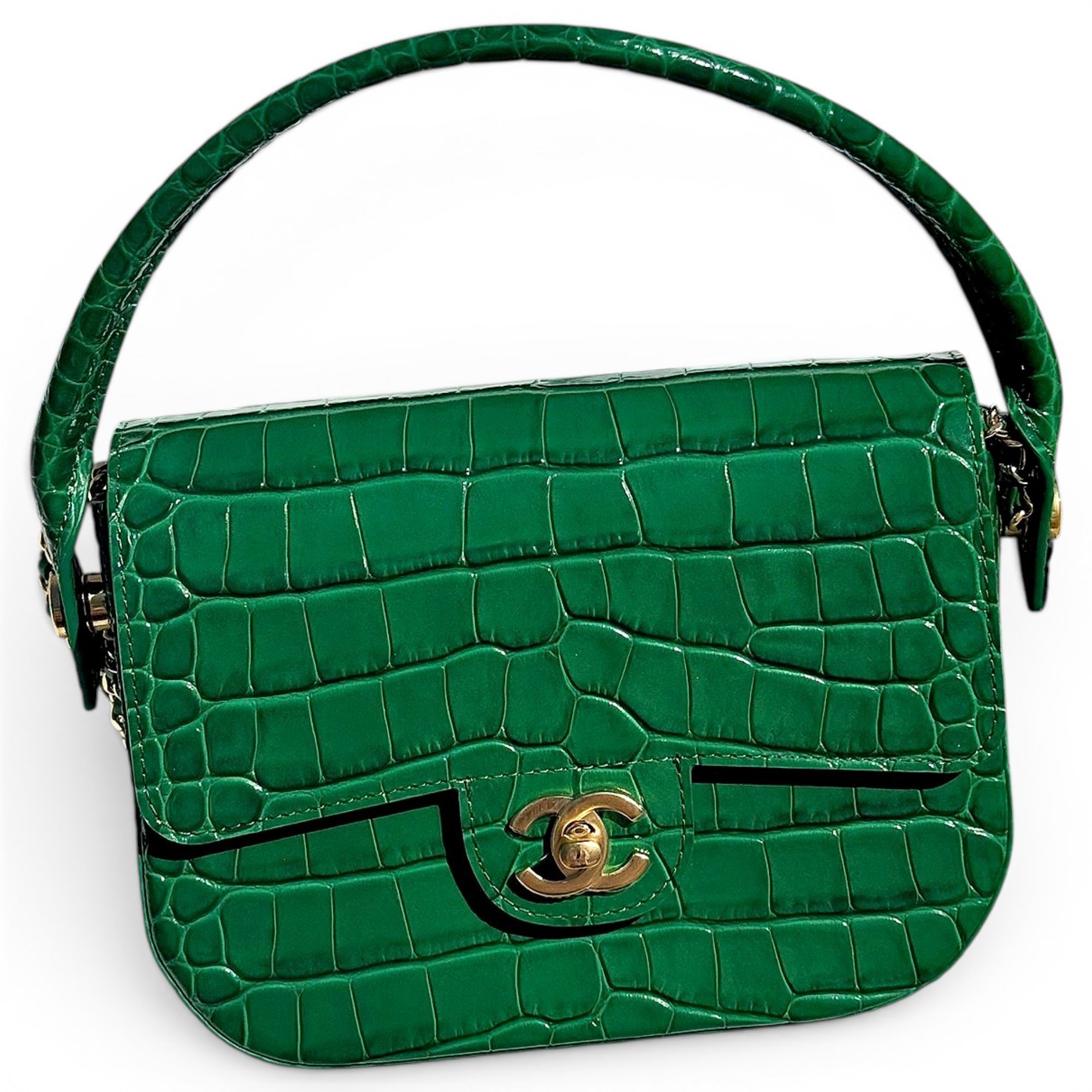 Leather handbag