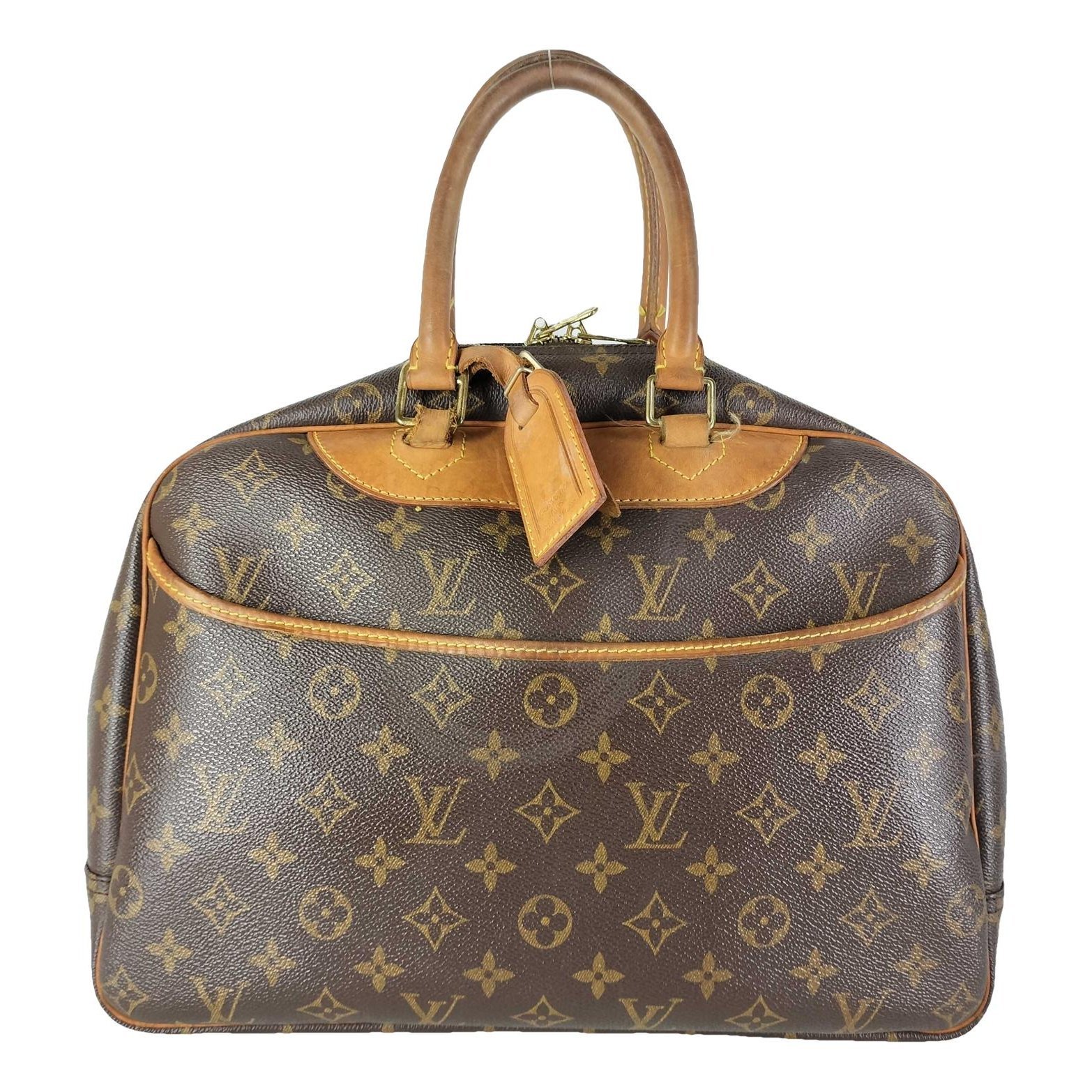 Deauville leather handbag