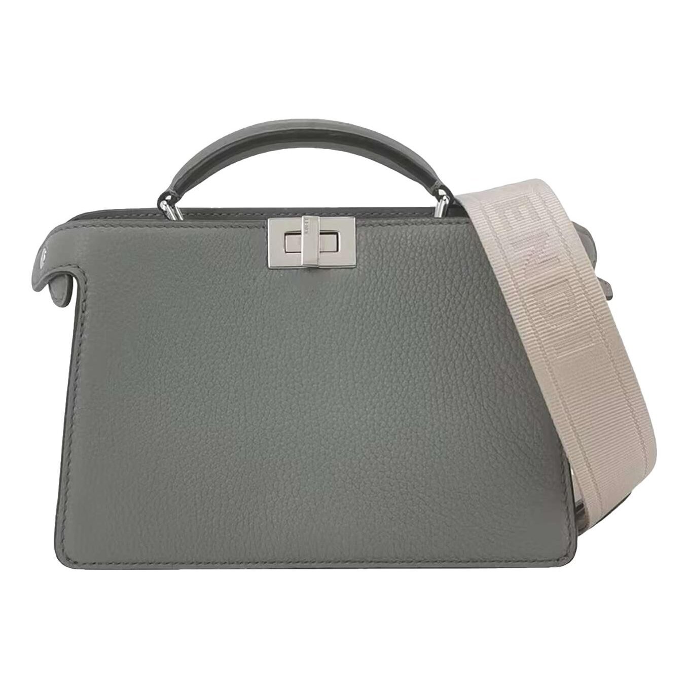 Peekaboo leather handbag