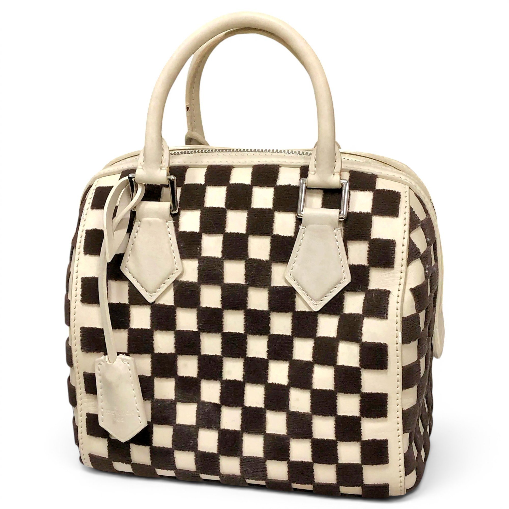 Speedy time trunk leather handbag