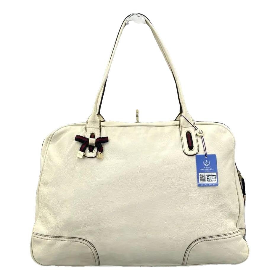 Leather handbag