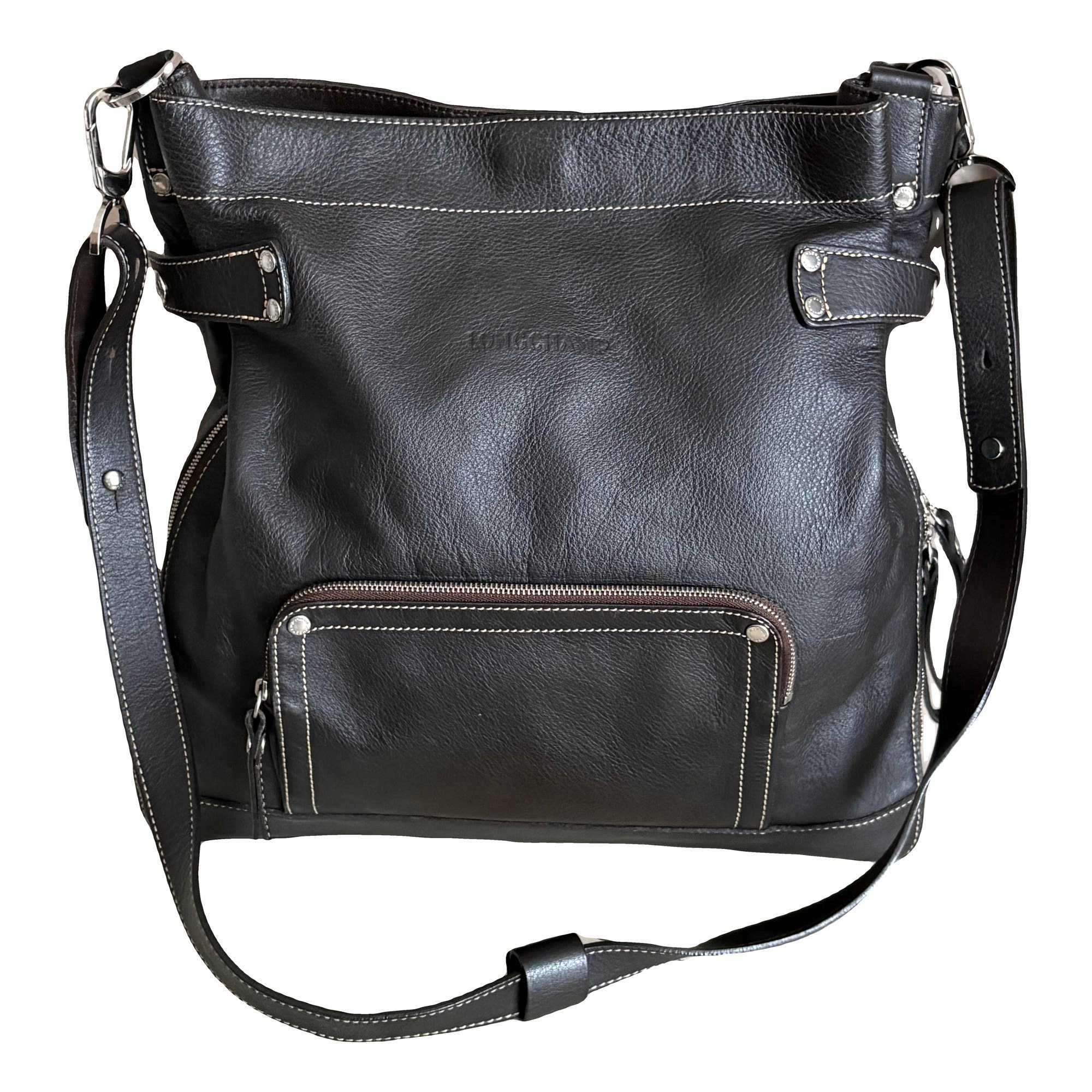 Leather handbag