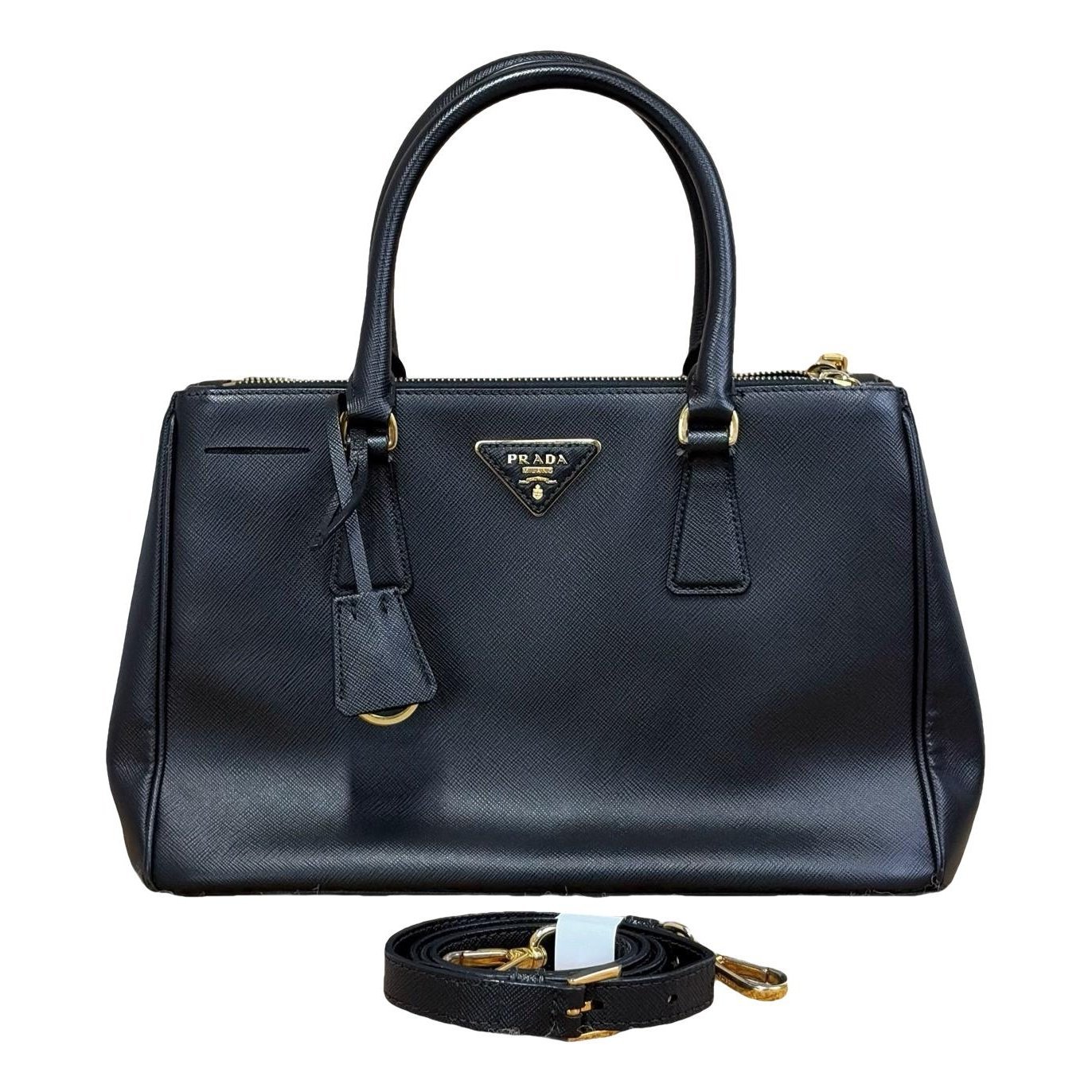 Galleria leather handbag