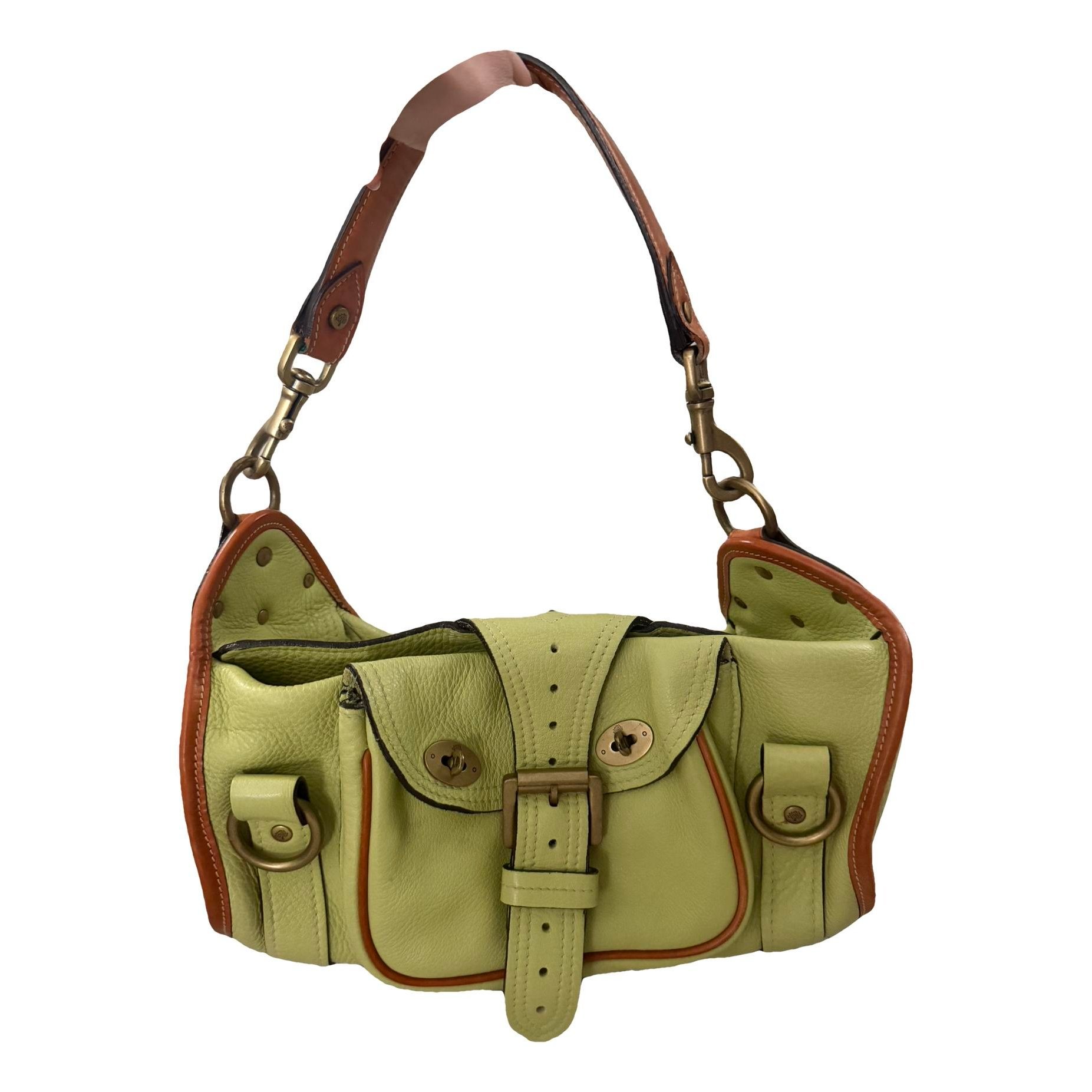 Leather handbag