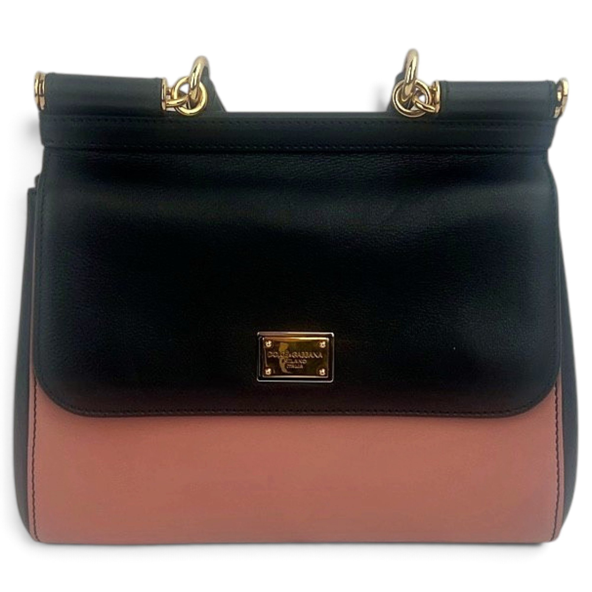 Dolce & Gabbana Sicily leather handbag