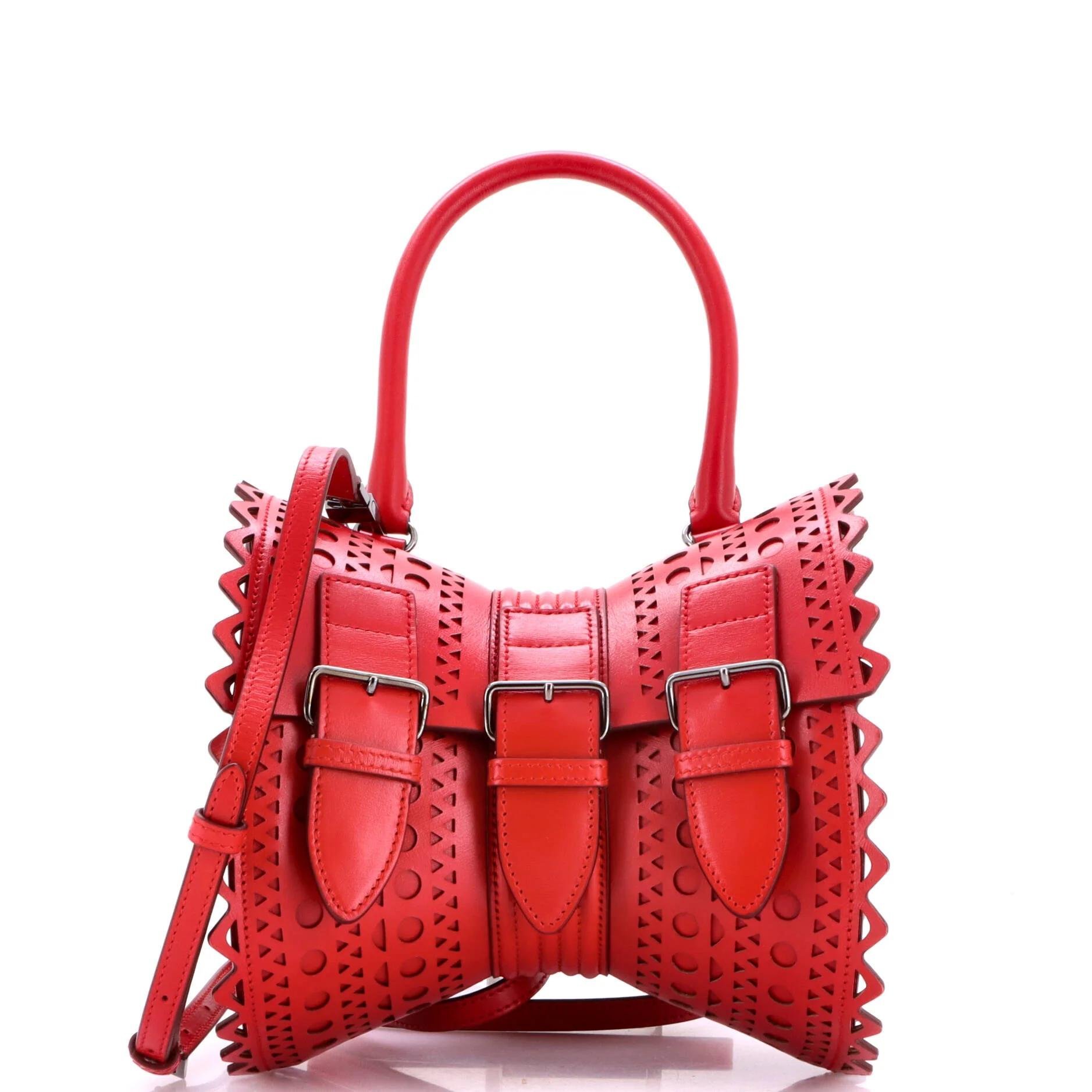 Leather handbag
