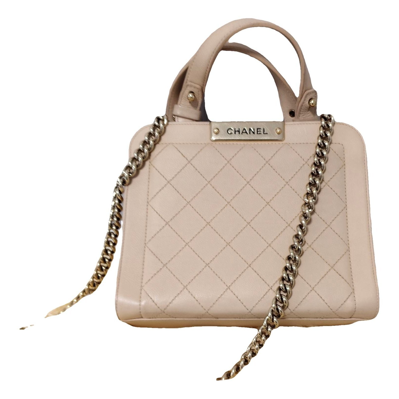 Petite Shopping Tote leather tote