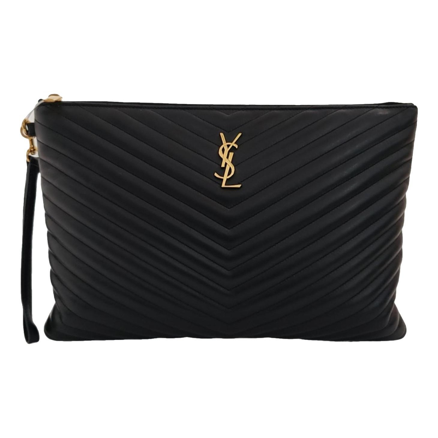 Baby monogramme leather handbag