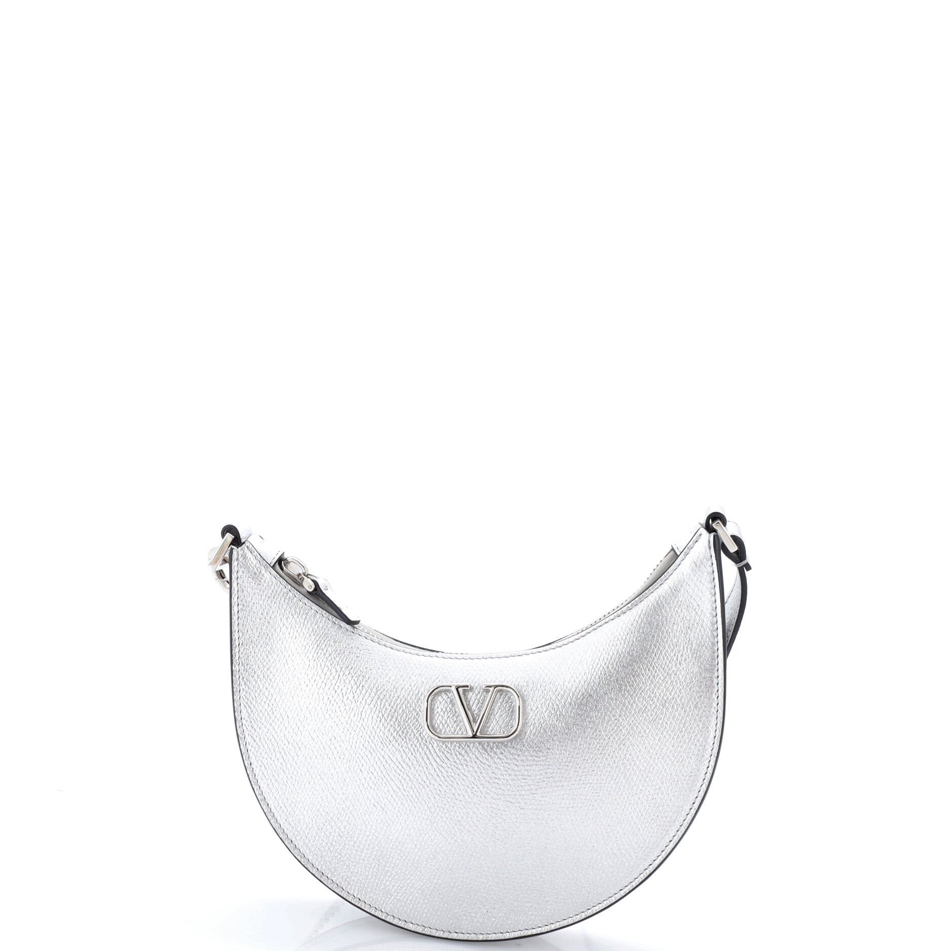 VLogo Hobo Leather Mini