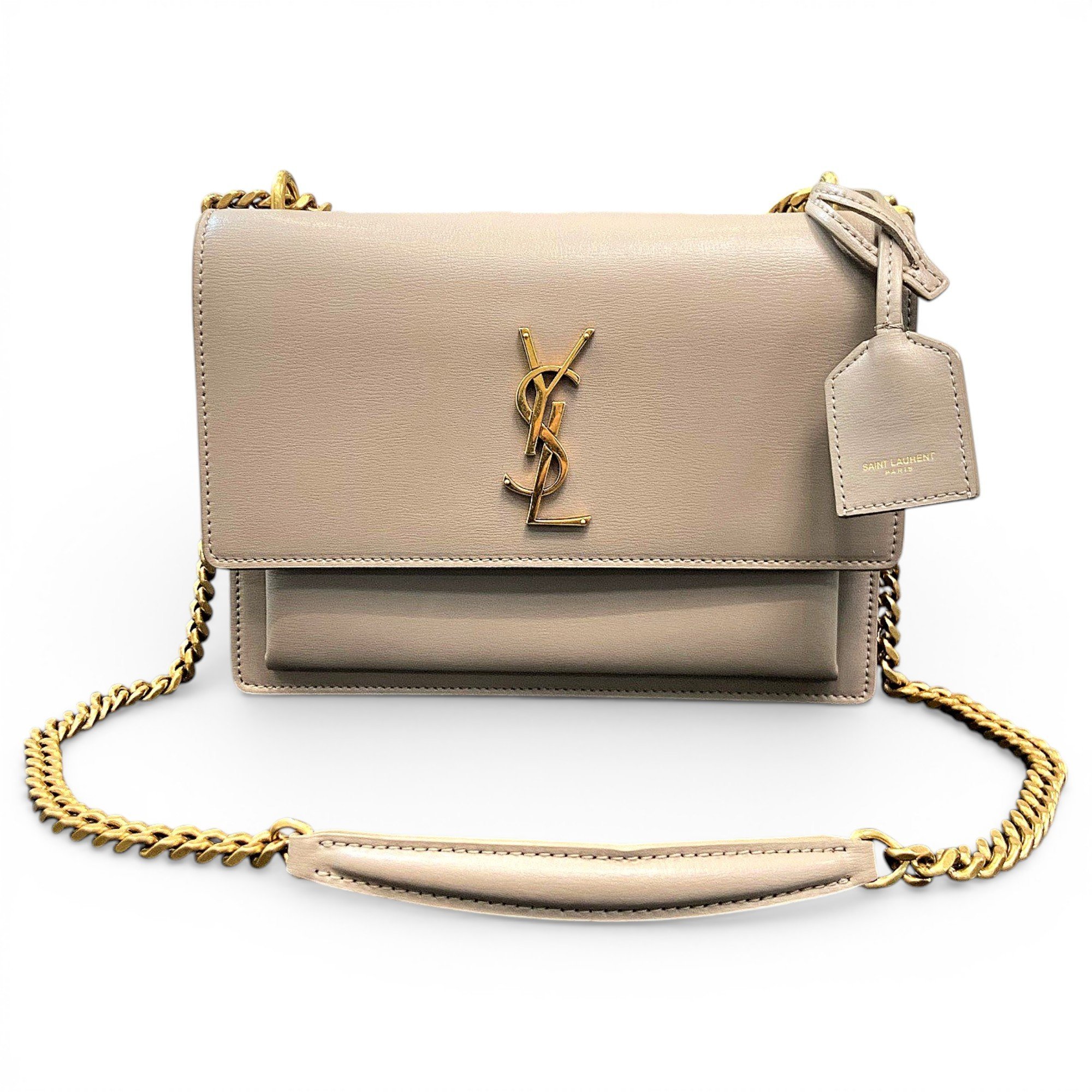 Sunset leather crossbody bag