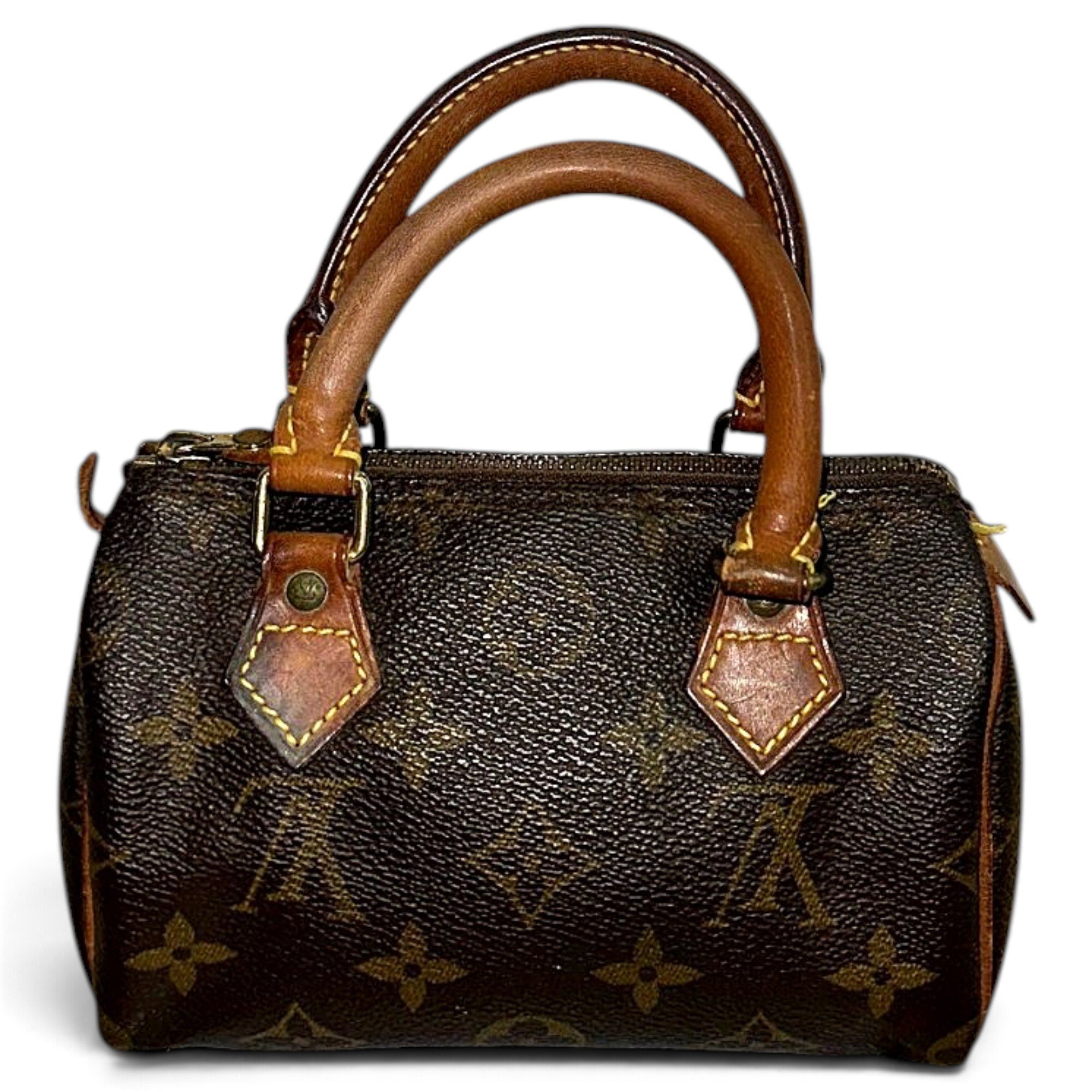 Nano Speedy / Mini HL leather mini bag
