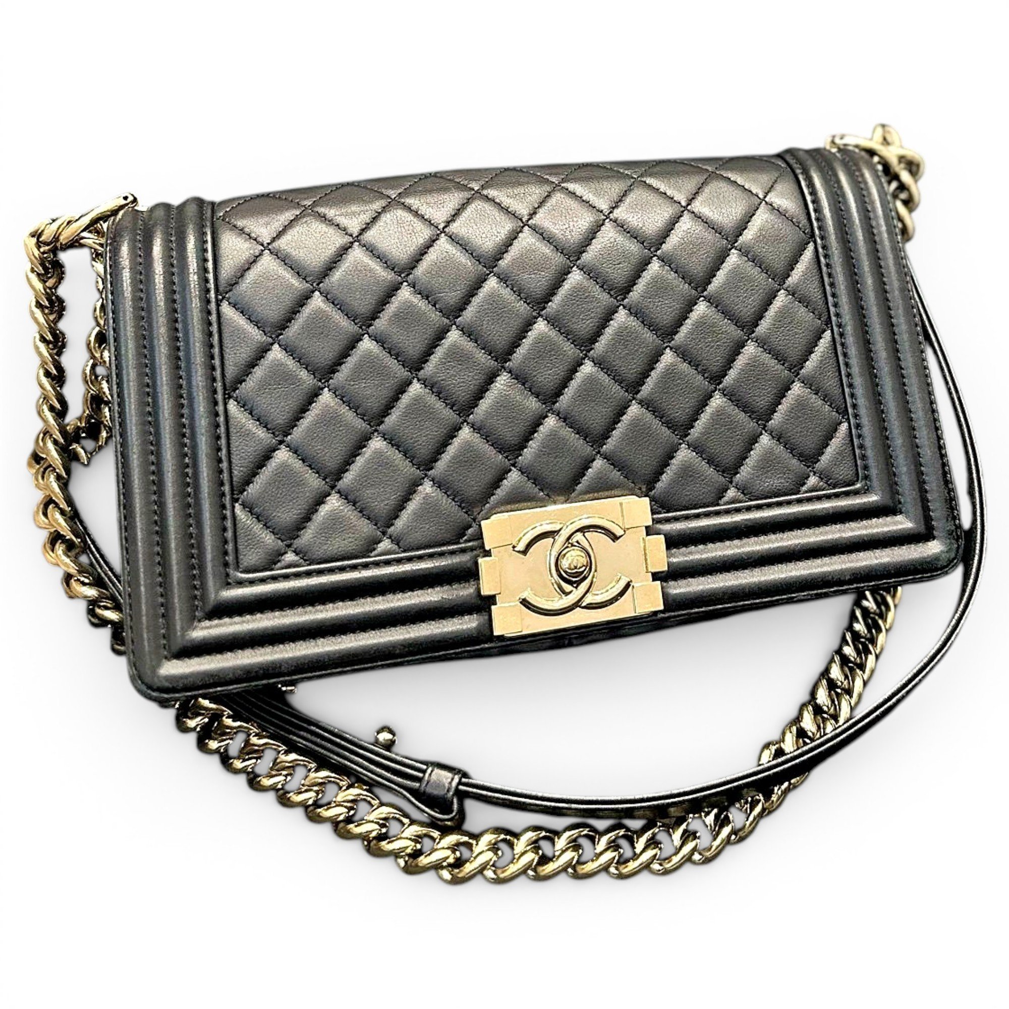 Boy leather handbag