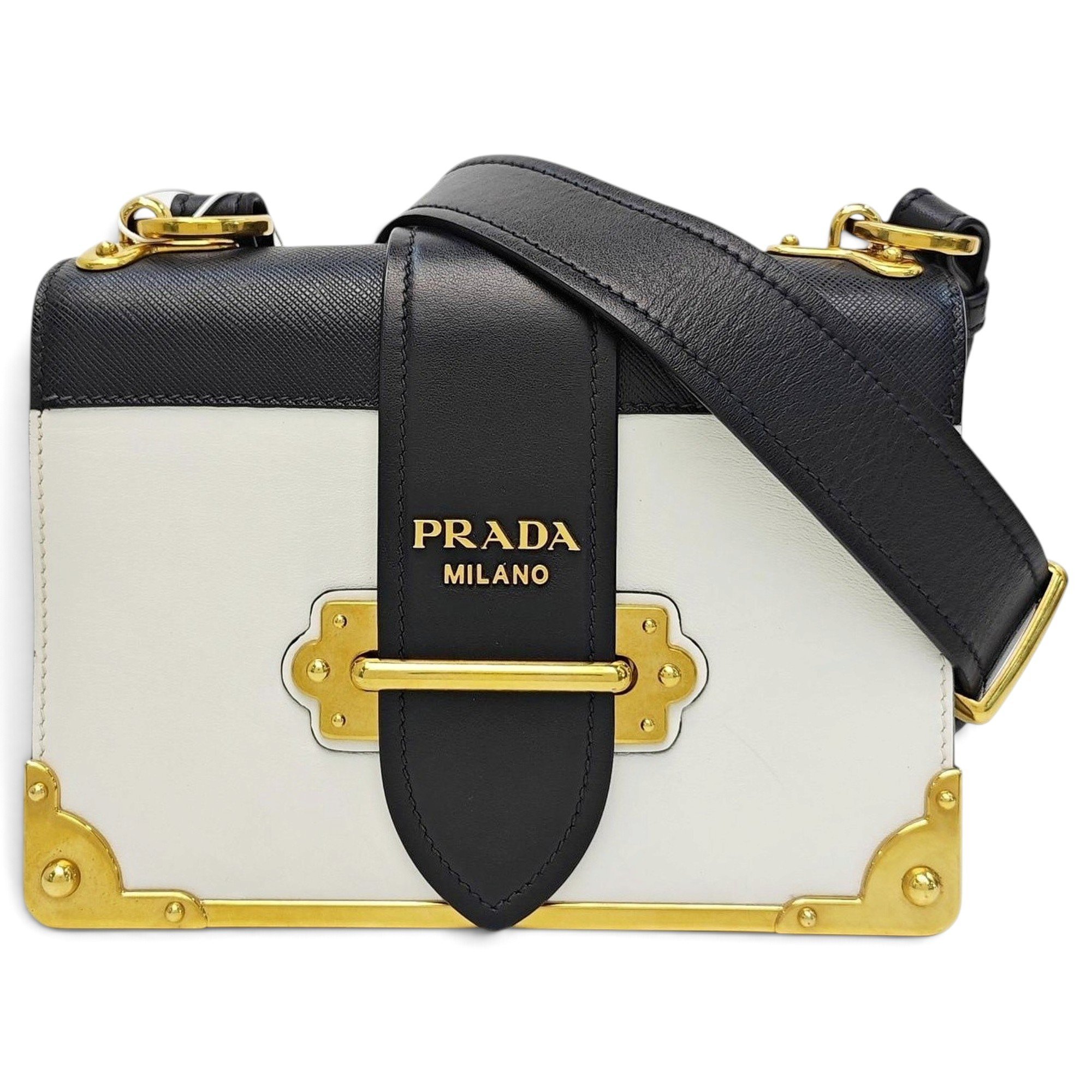 Cahier leather handbag