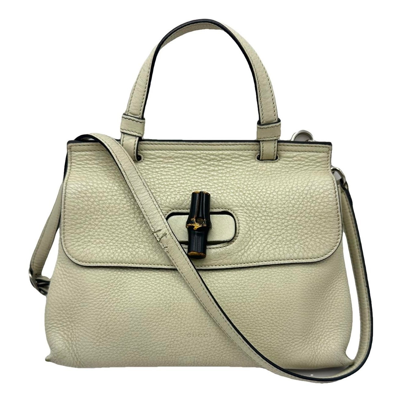 Bamboo Daily Top Handle leather handbag
