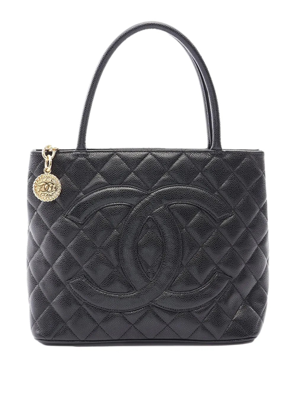 2011 Caviar Medallion tote bag