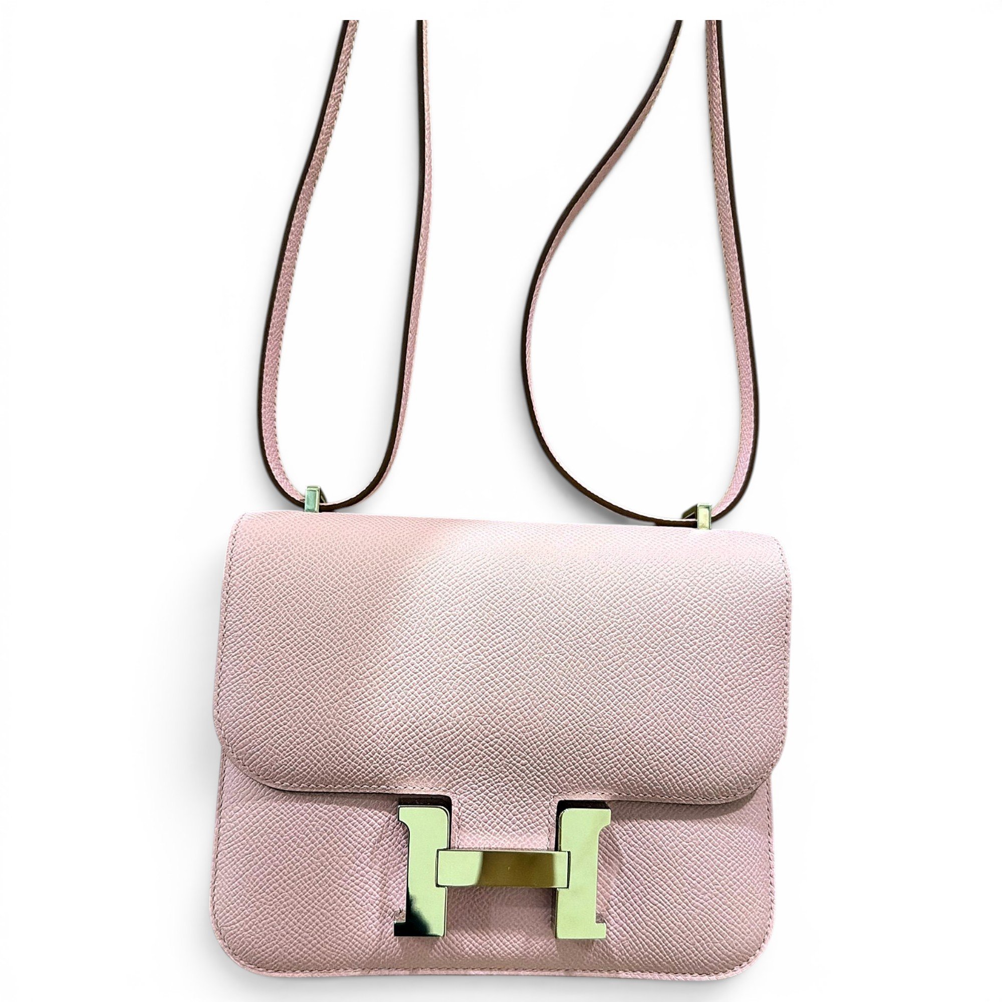 Constance leather crossbody bag